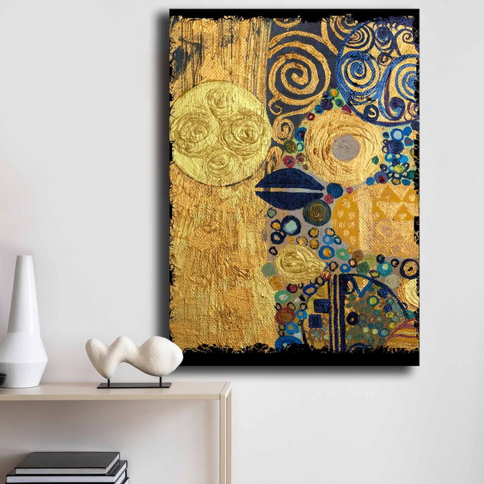 Wallity Cuadro Decorativo en Lienzo Multicolor 70 x 100 cm 70100GSC-020